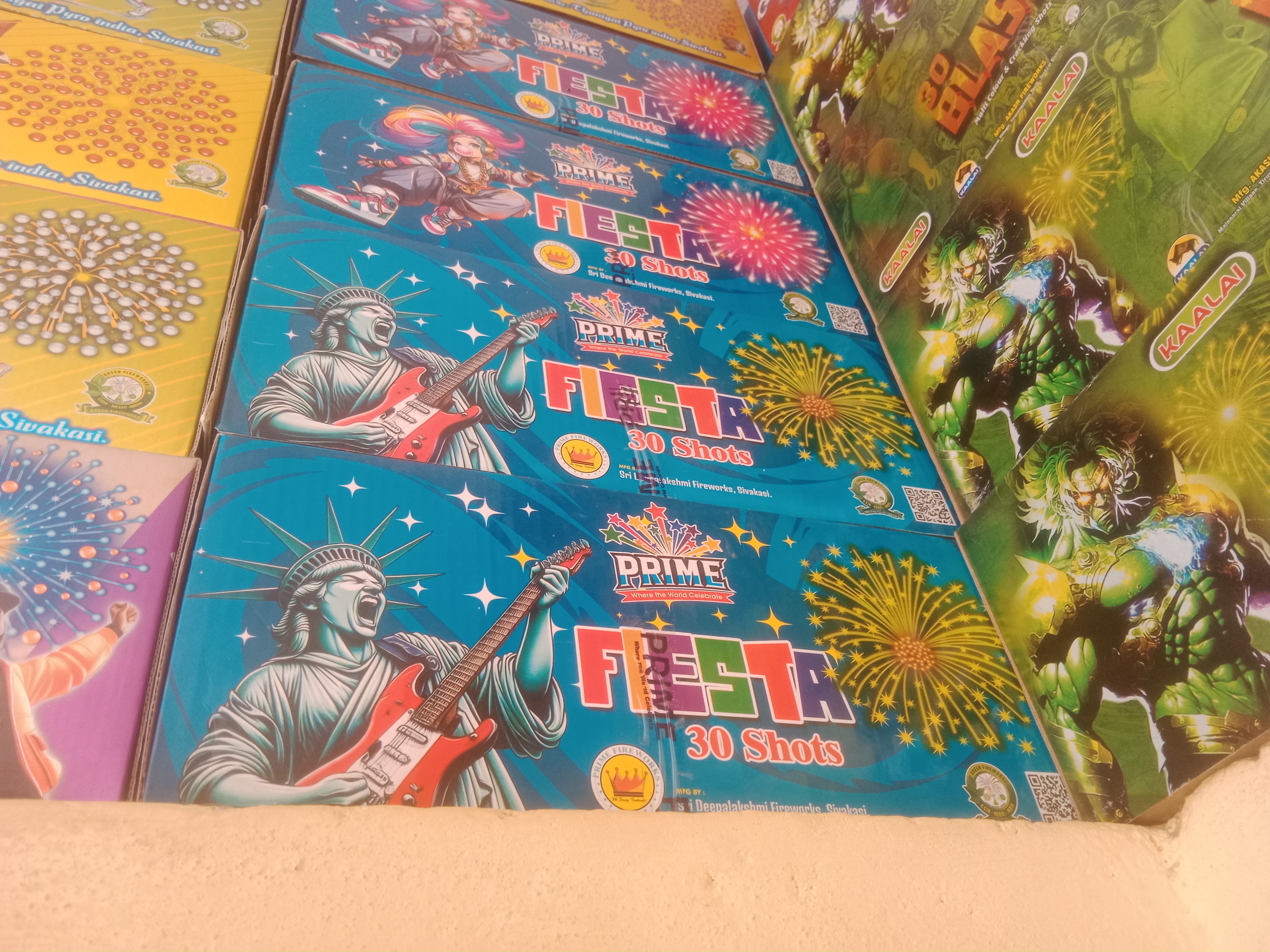 30 SHOT MULTICOLOUR