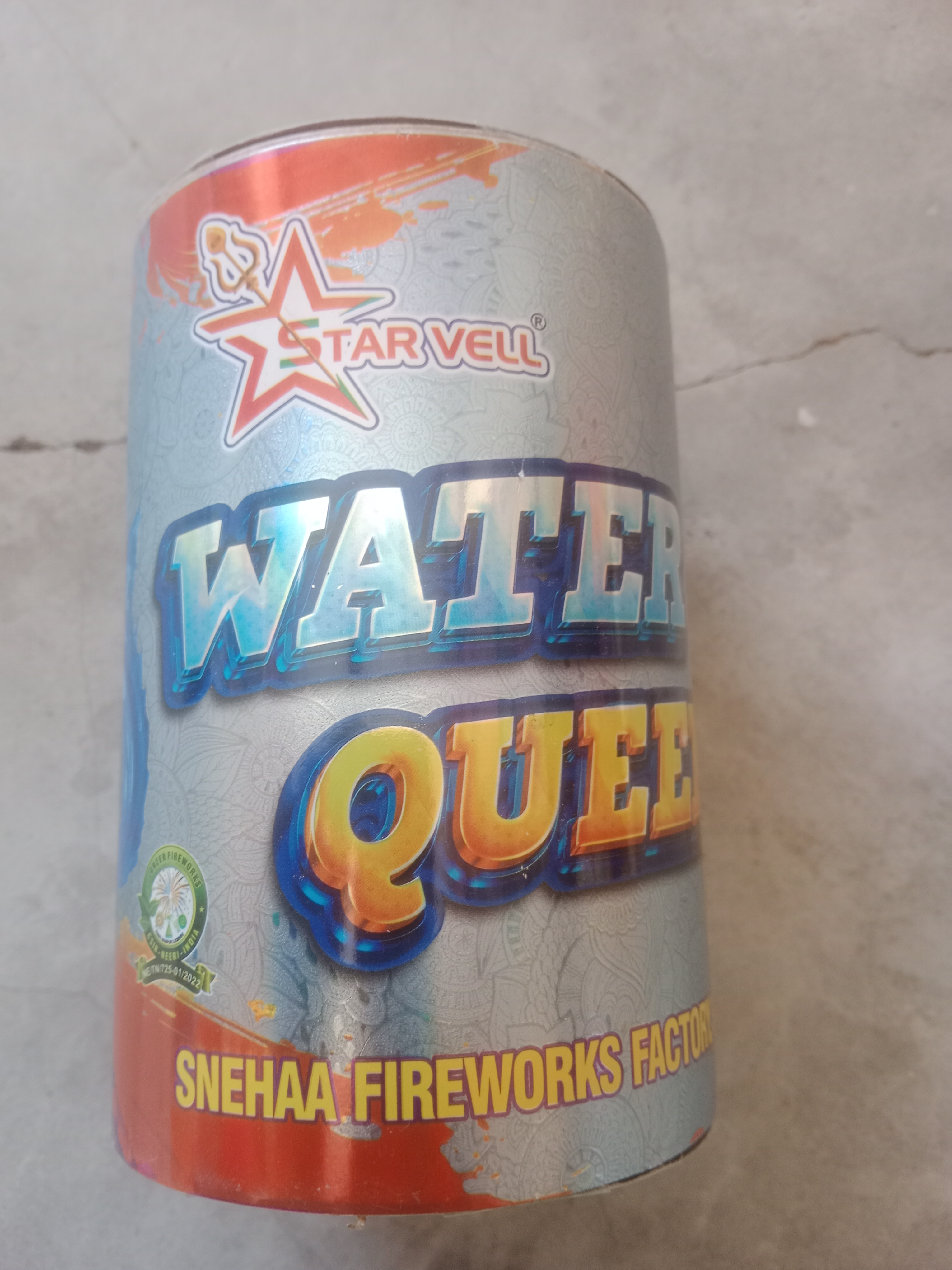 6" WATER / SIVAKASI QUEEN